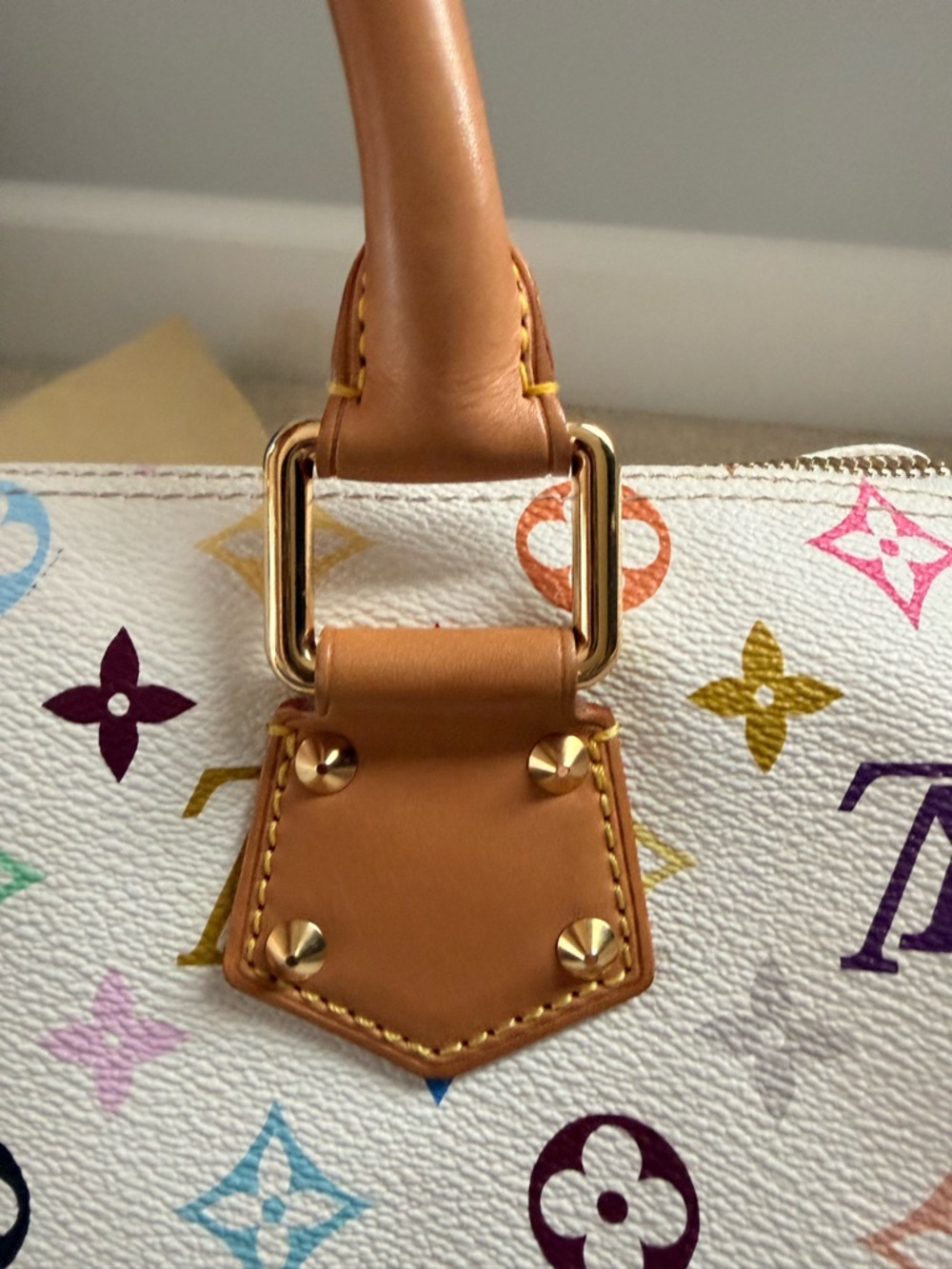 AUTH Limited Edition Louis Vuitton Multicolor Murakami Speedy - Picture 11 of 16